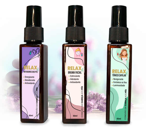 Relax & Antiodores dos Pés - Kit Conexão da Cabeça aos Pés - Image 2